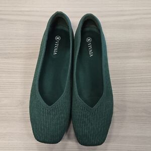 VIVAIA Square Toe Margot Flats 39.5